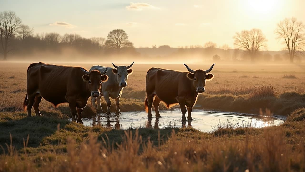 Élevage bovin charolais et abreuvement : dimensionner un forage agricole