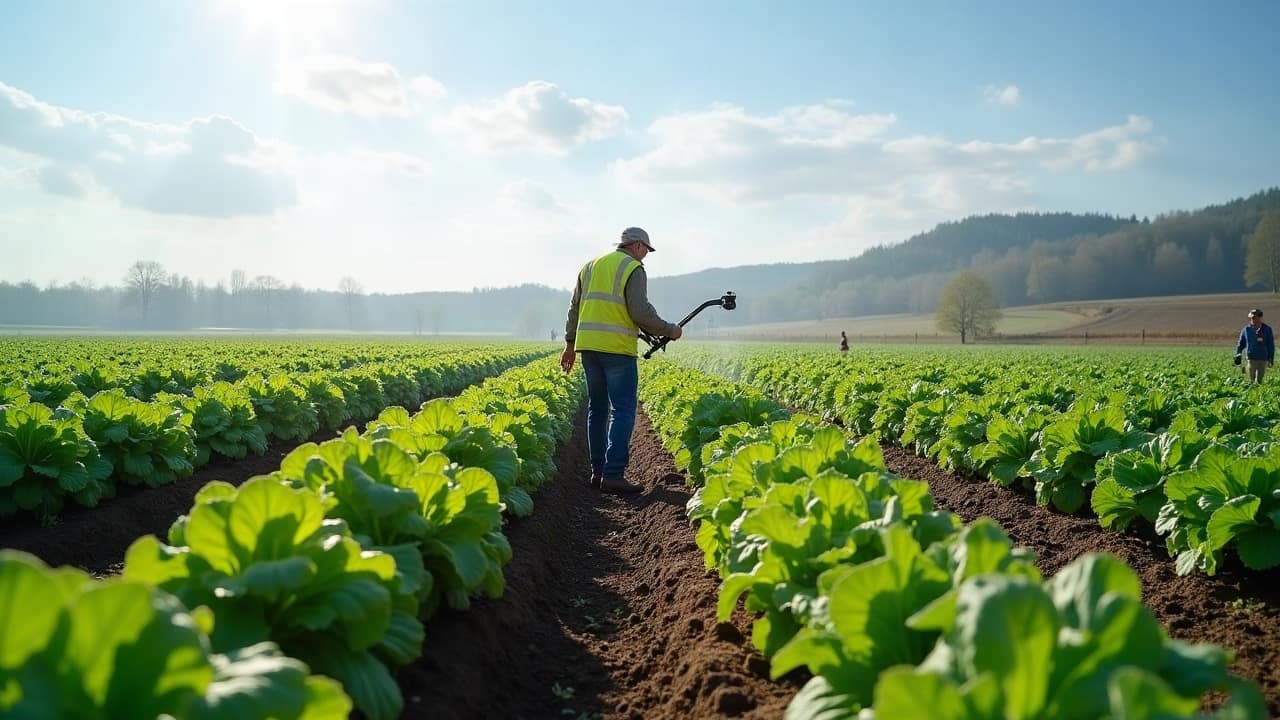 Un forage pour une exploitation maraîchère du Val de Saône
