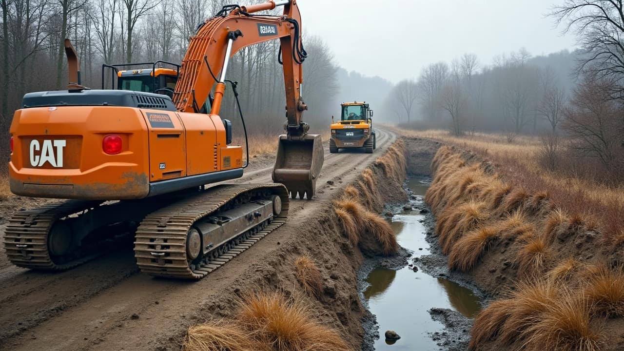 Une méthode de forage adaptée à ce sous-sol meuble