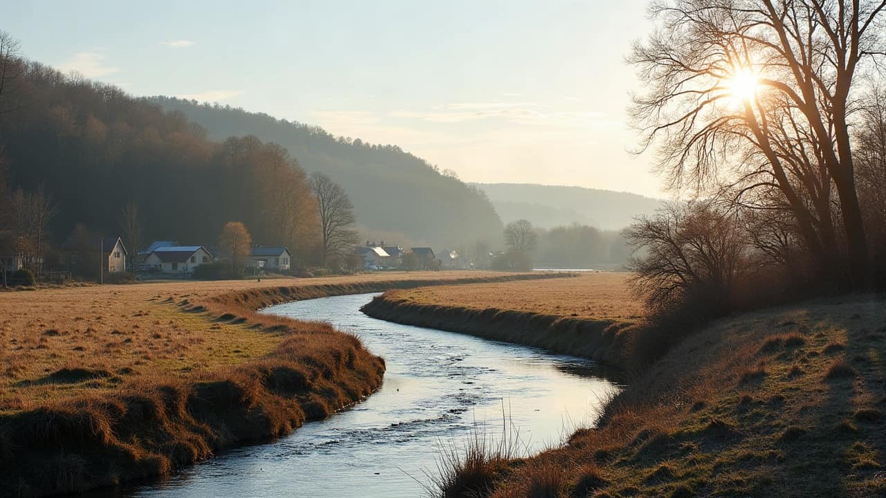 La vallée de l'Yonne, un profil alluvial différent
